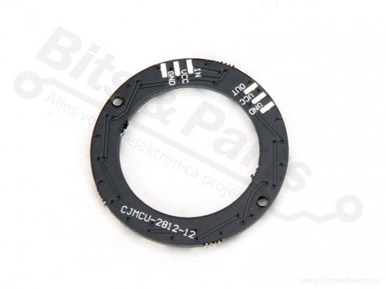 LED Ring 12x WS2812 RGB 5050 RGB LEDs with drivers (12bits)